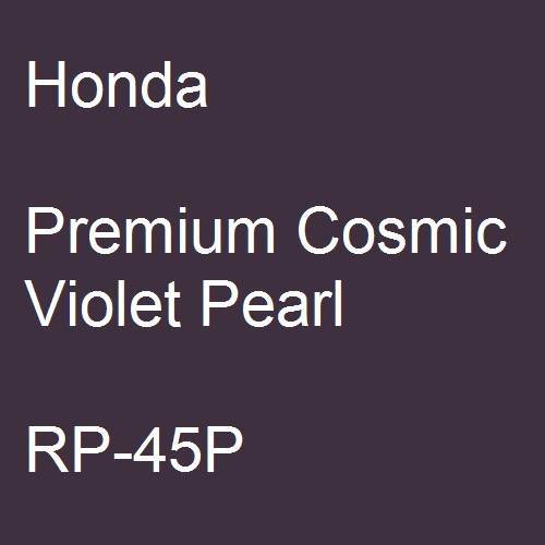 Honda, Premium Cosmic Violet Pearl, RP-45P.